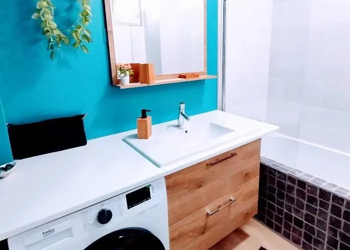 & Confort 3 Pieces Parking Clim Et Wifi Appartement Antibes